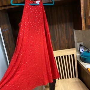New york &company red dress